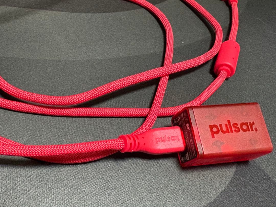 マウス・トラックボール Pulsar TenZ Signature edition Red