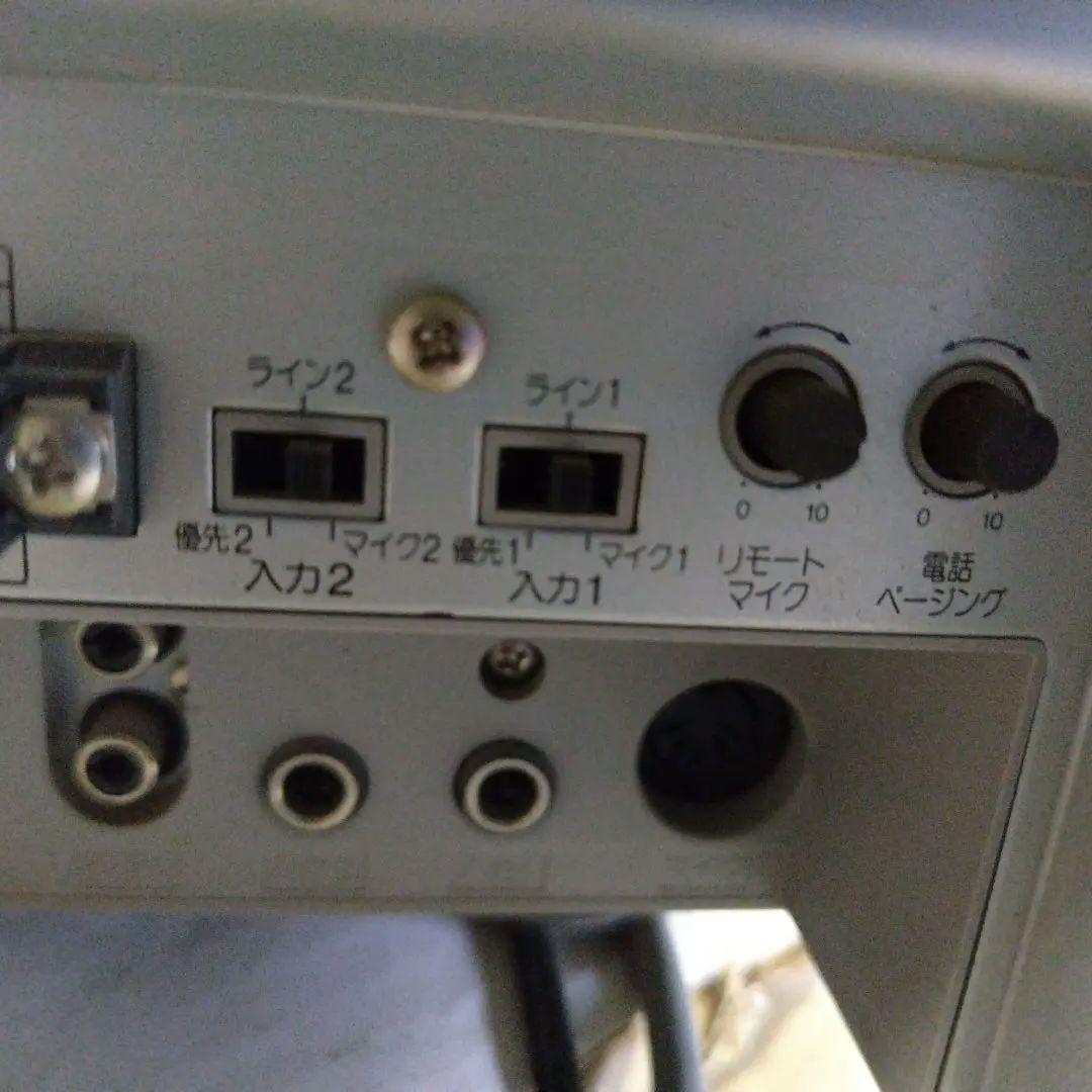 TOA TA-2120 AVアンプ シルバー 動作未確認