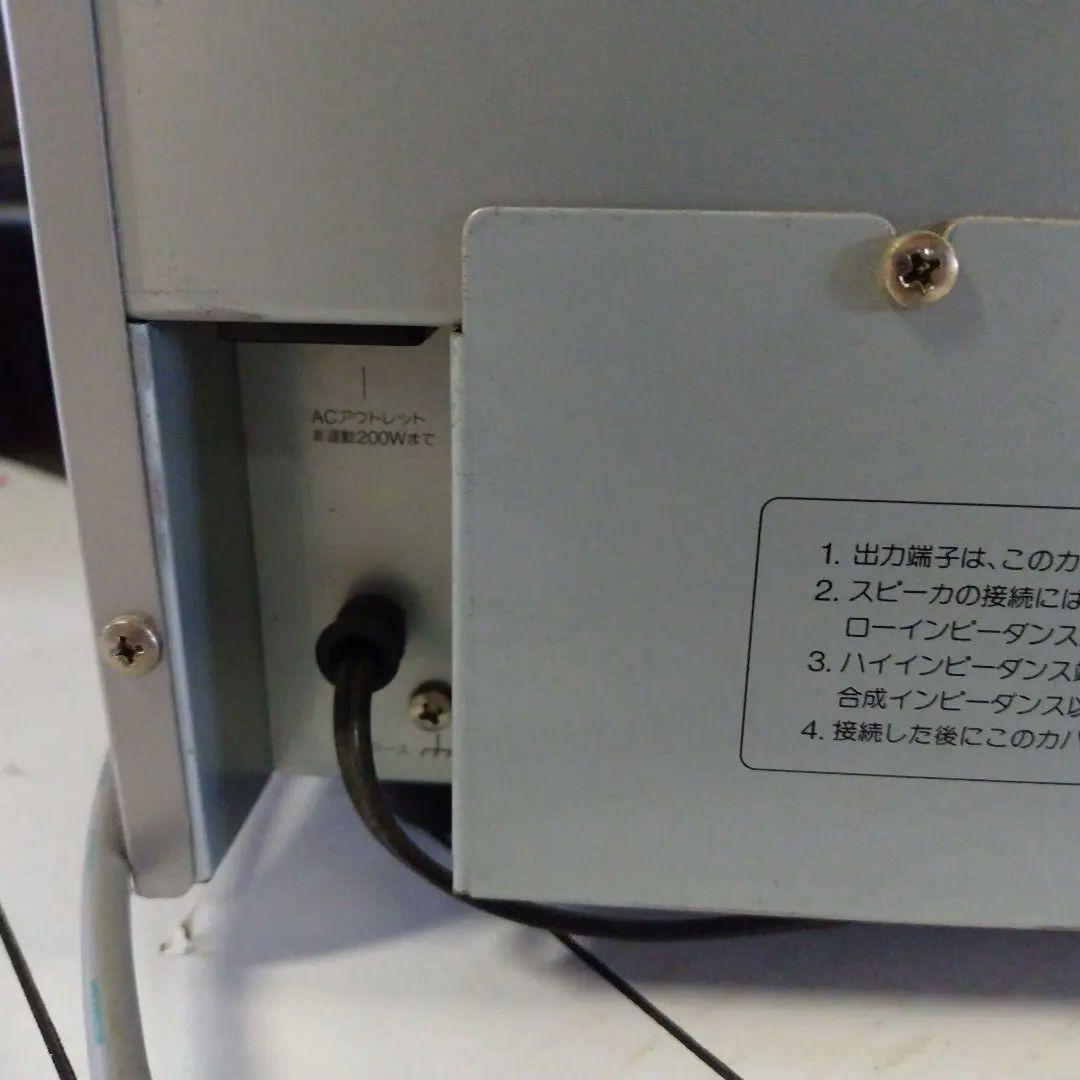TOA TA-2120 AVアンプ シルバー 動作未確認