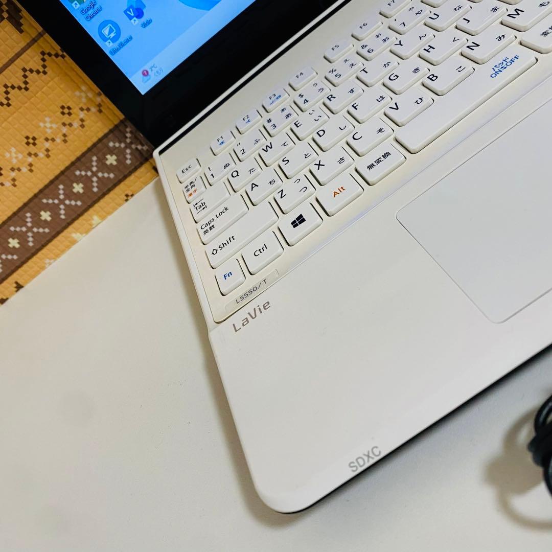 Y90 NECノートパソコン i5メモリ8G高速 Windows11オフィス付き