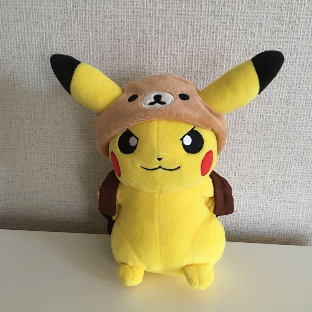 希少品　リラックマ　2点　まとめ売り　フード　リュック　キイロイトリ　推し活