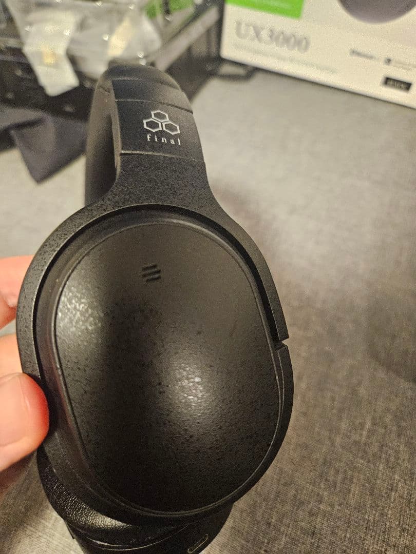 【良品】final UX3000 FI-UX3DPL-BLACK [BLACK]
