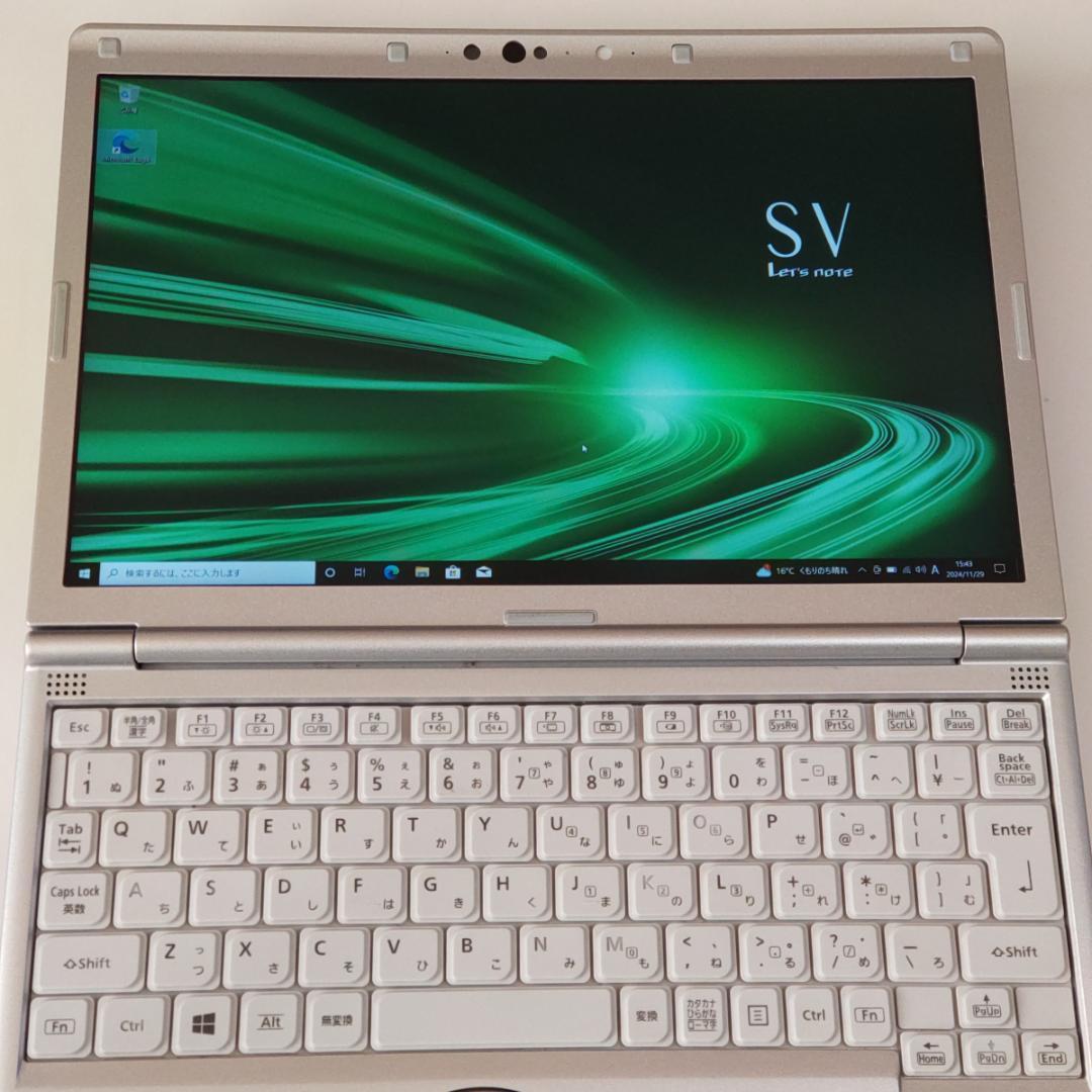 【軽量堅固】Panasonic レッツノート SV9 RDLVS 876