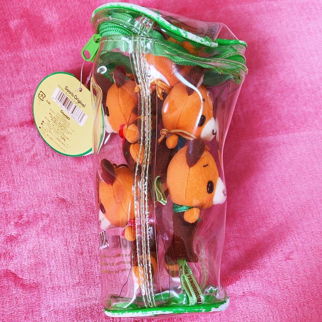 希少レア　てのりくま　パペットセット　ビニールポーチ　2006年製 サンリオ