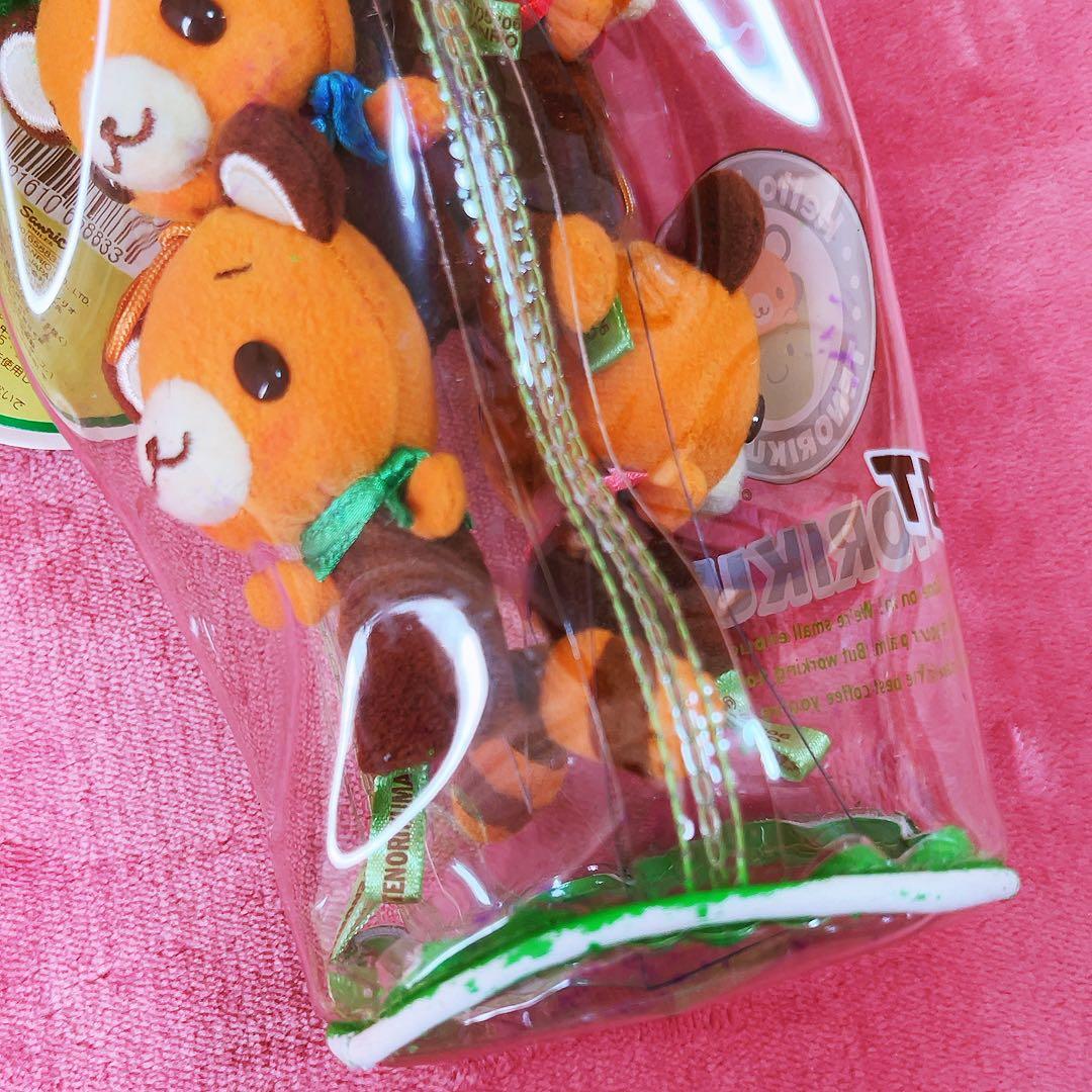 希少レア　てのりくま　パペットセット　ビニールポーチ　2006年製 サンリオ