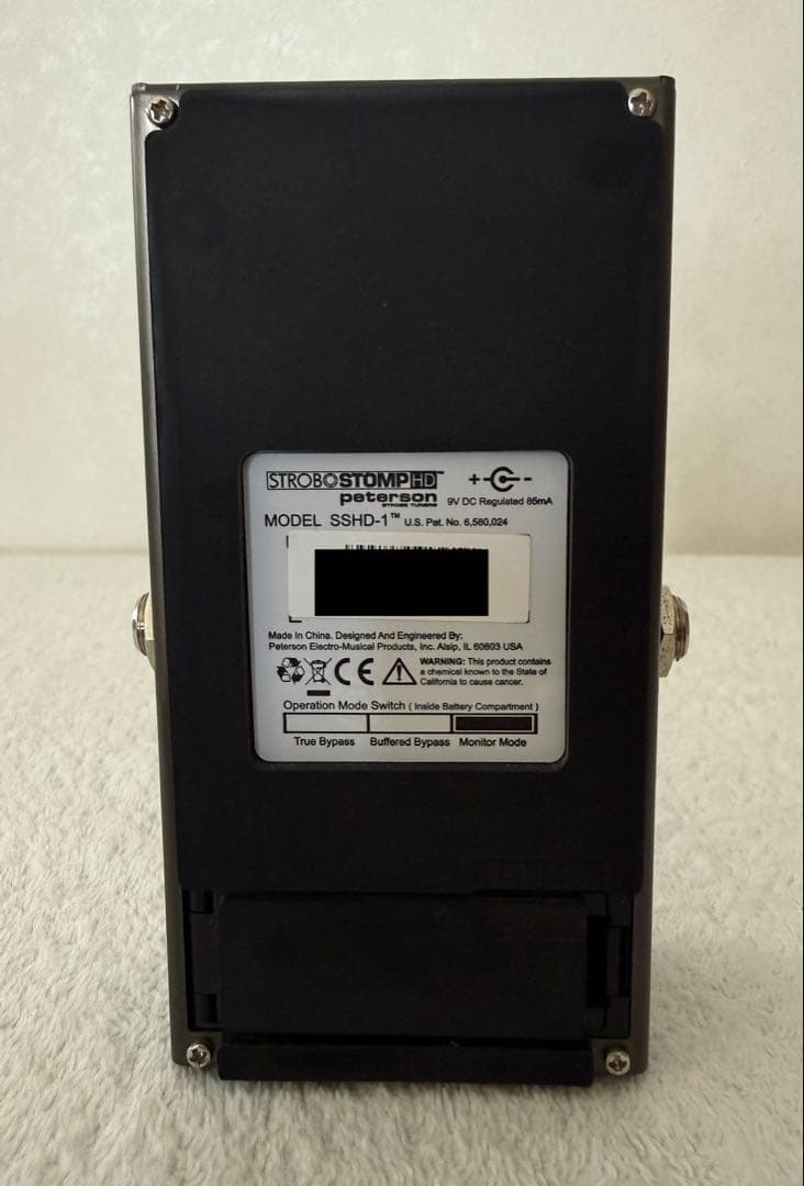 STROBOSTOMP HD ストロボチューナー