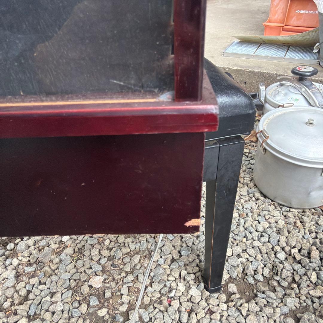 雛人形　雛壇　完成品　ガラスケース入り　オルゴール付き