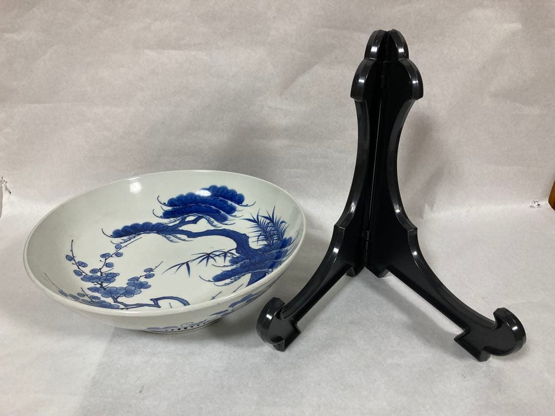 リ*ン様 鍋島焼 大皿 松竹梅