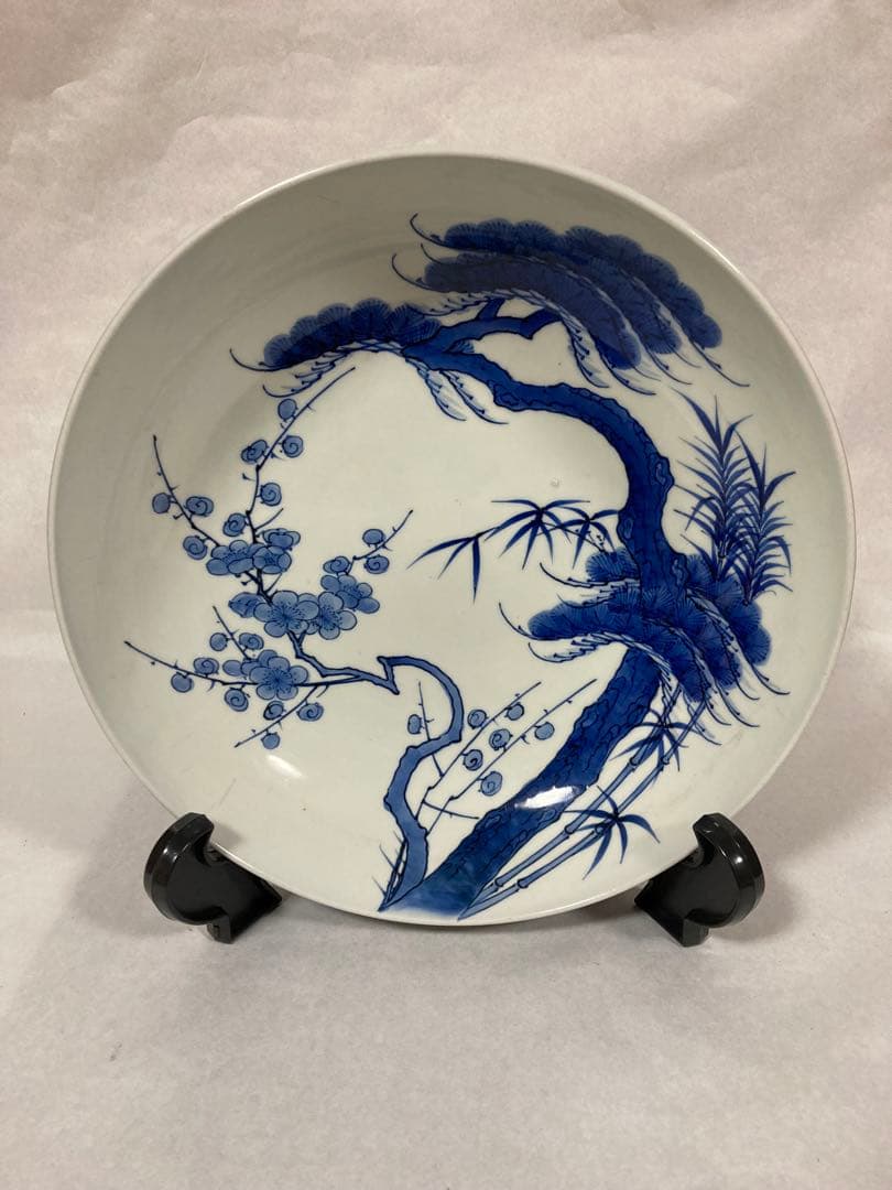 リ*ン様 鍋島焼 大皿 松竹梅