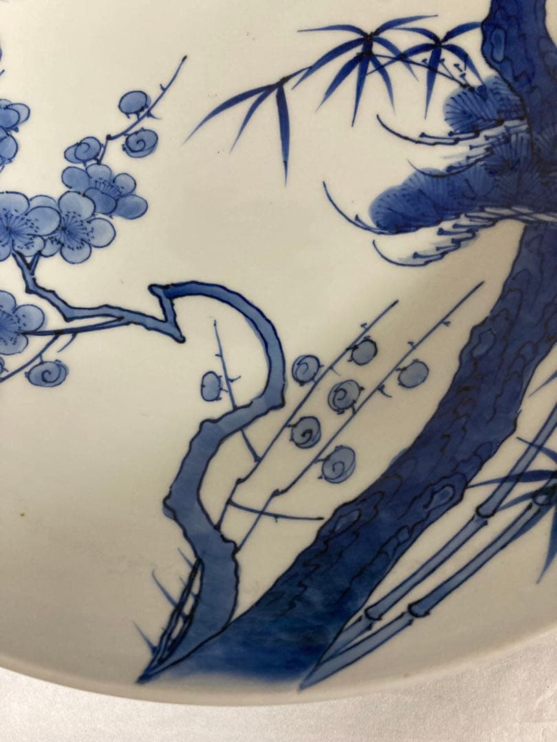 リ*ン様 鍋島焼 大皿 松竹梅