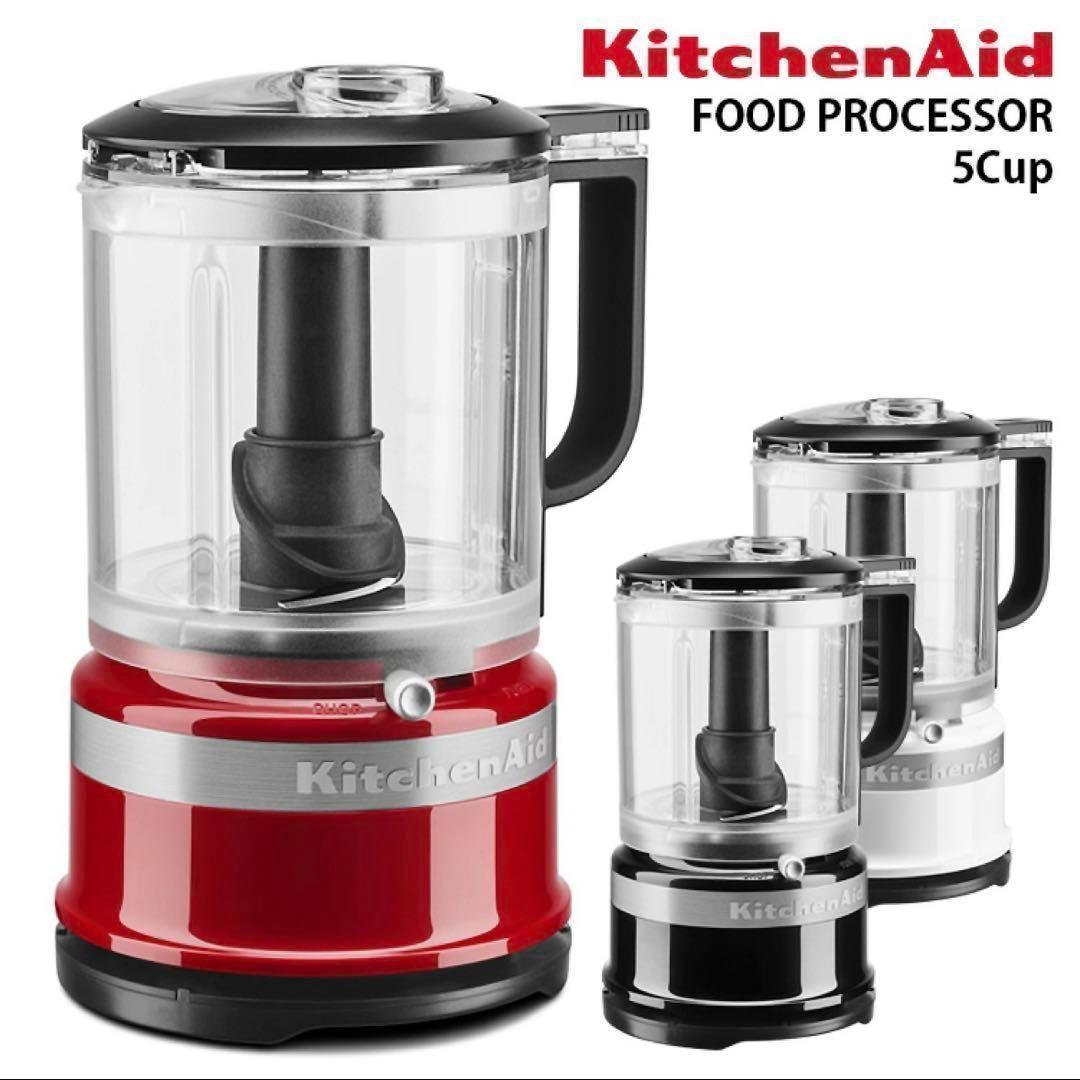 フードプロセッサー ✨KitchenAid　5C　ブラック お菓子作り 料理