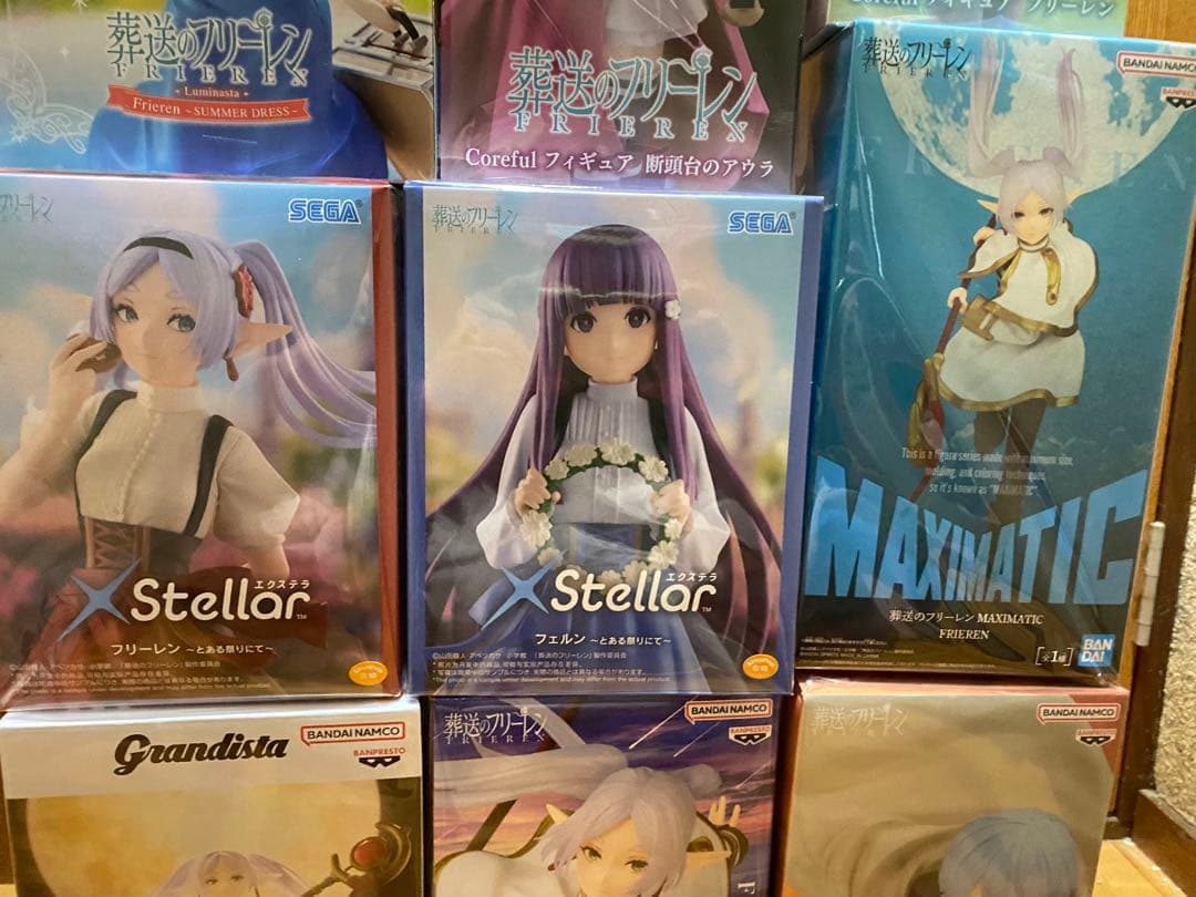 【新品未開封！】葬送のフリーレン プライズフィギュア9体セット まとめ売り