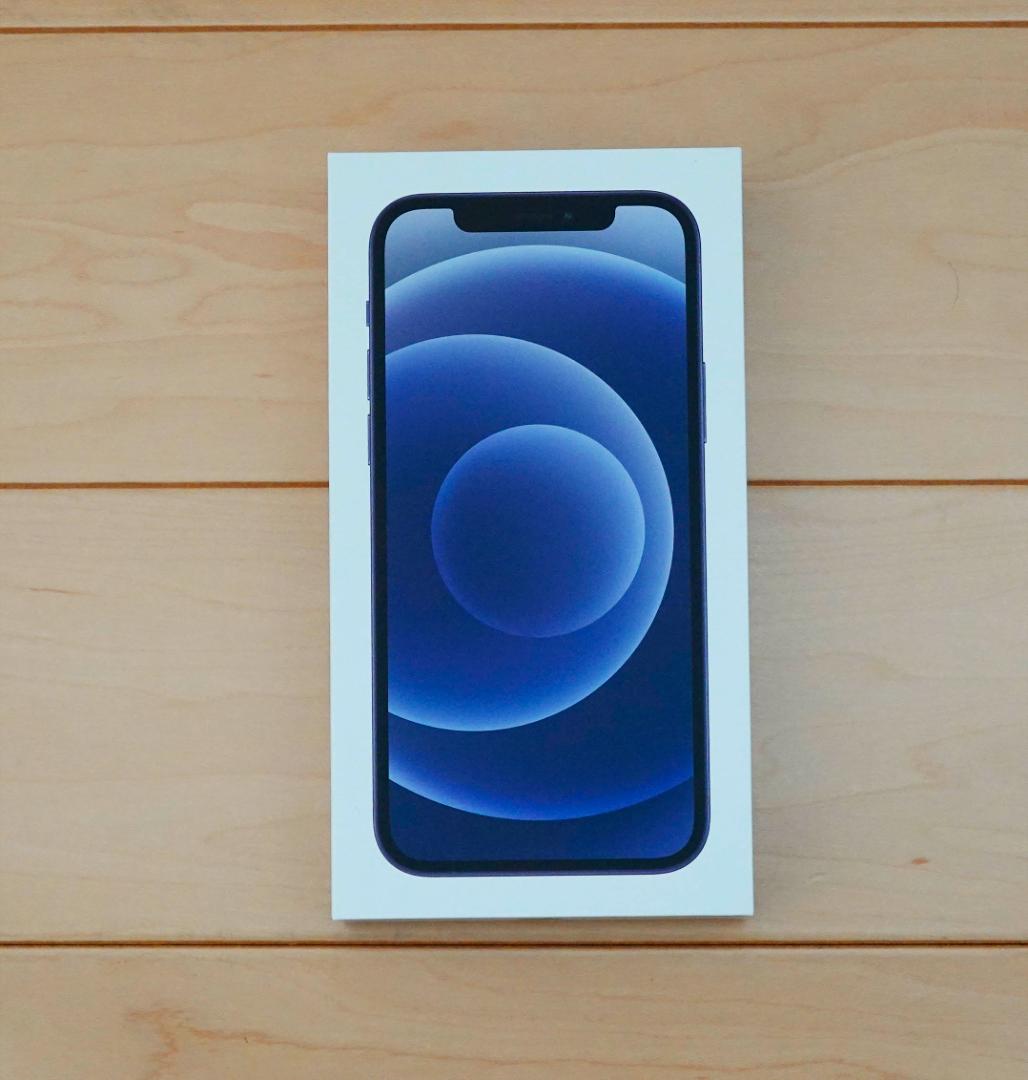 Apple iPhone 12 128GB SIMフリー 黒（箱、付属品付）
