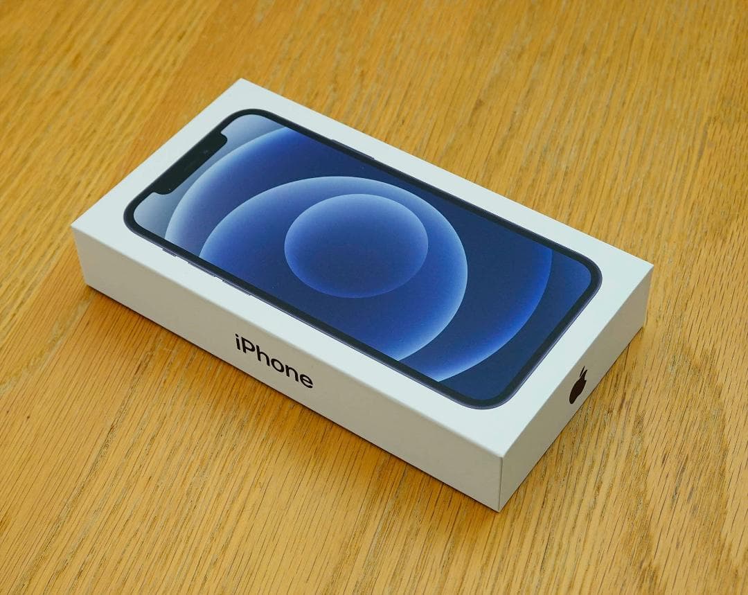 Apple iPhone 12 128GB SIMフリー 黒（箱、付属品付）
