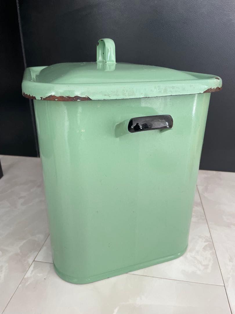 協和工業　ブレッド缶 ホーロー ブレッドボックス アメリカンカントリー雑貨