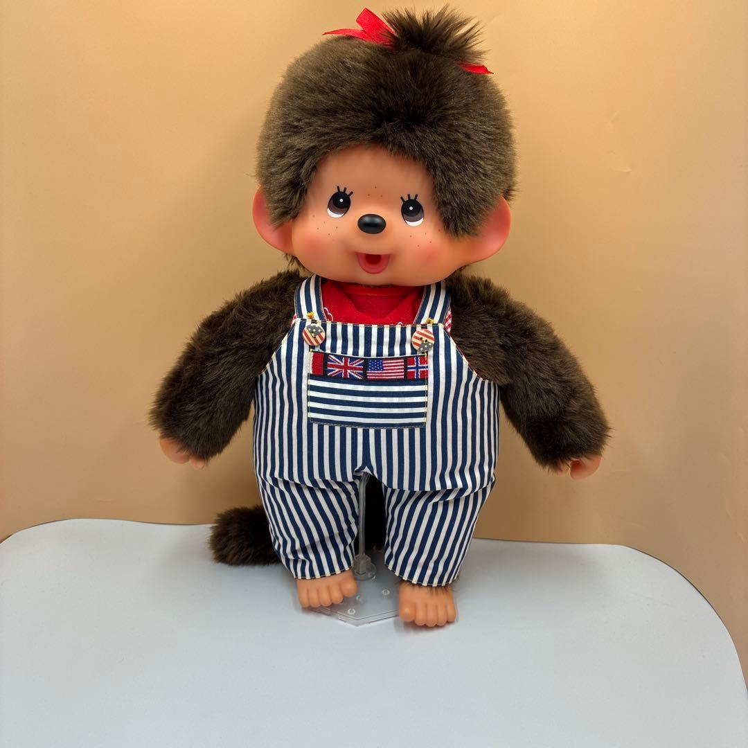 K様ご依頼品モンチッチ Ｌサイズリバーシブルオーバオール2着