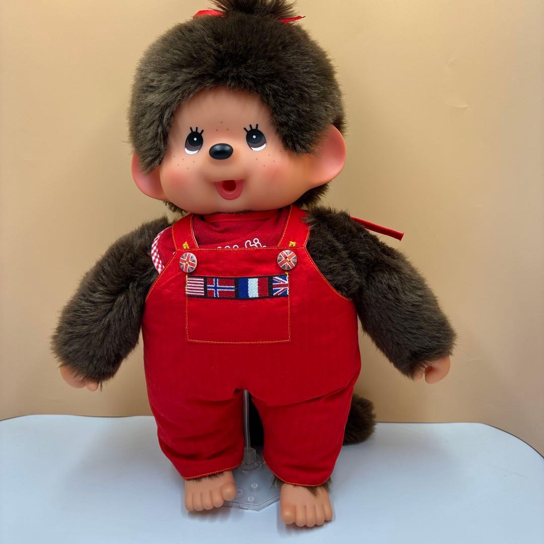 K様ご依頼品モンチッチ Ｌサイズリバーシブルオーバオール2着