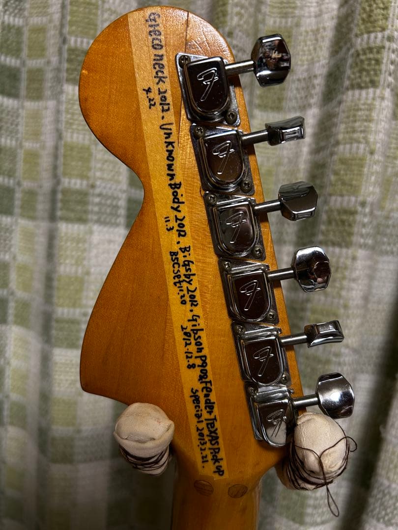 テレキャスタータイプ コンポーネントギター　ノーブランド