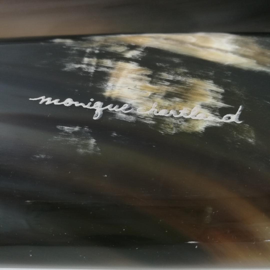 小物入れ バッファローホーン 2個セット 動物 角 　ネM306