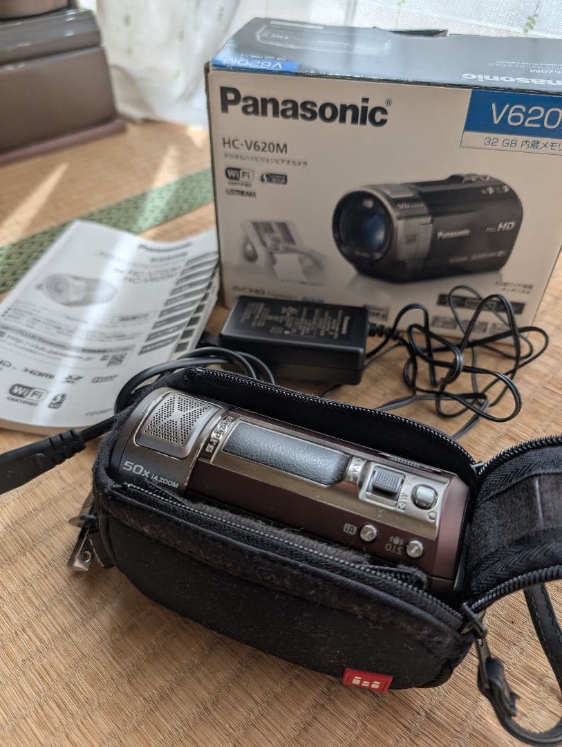 Panasonic HC-V620M ビデオカメラ 本体