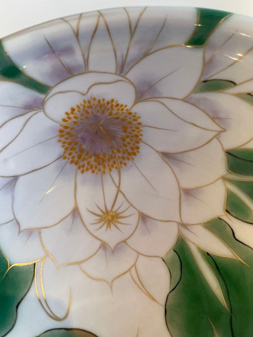 （まわです）陶葊　陶あん　大鉢　月下美人