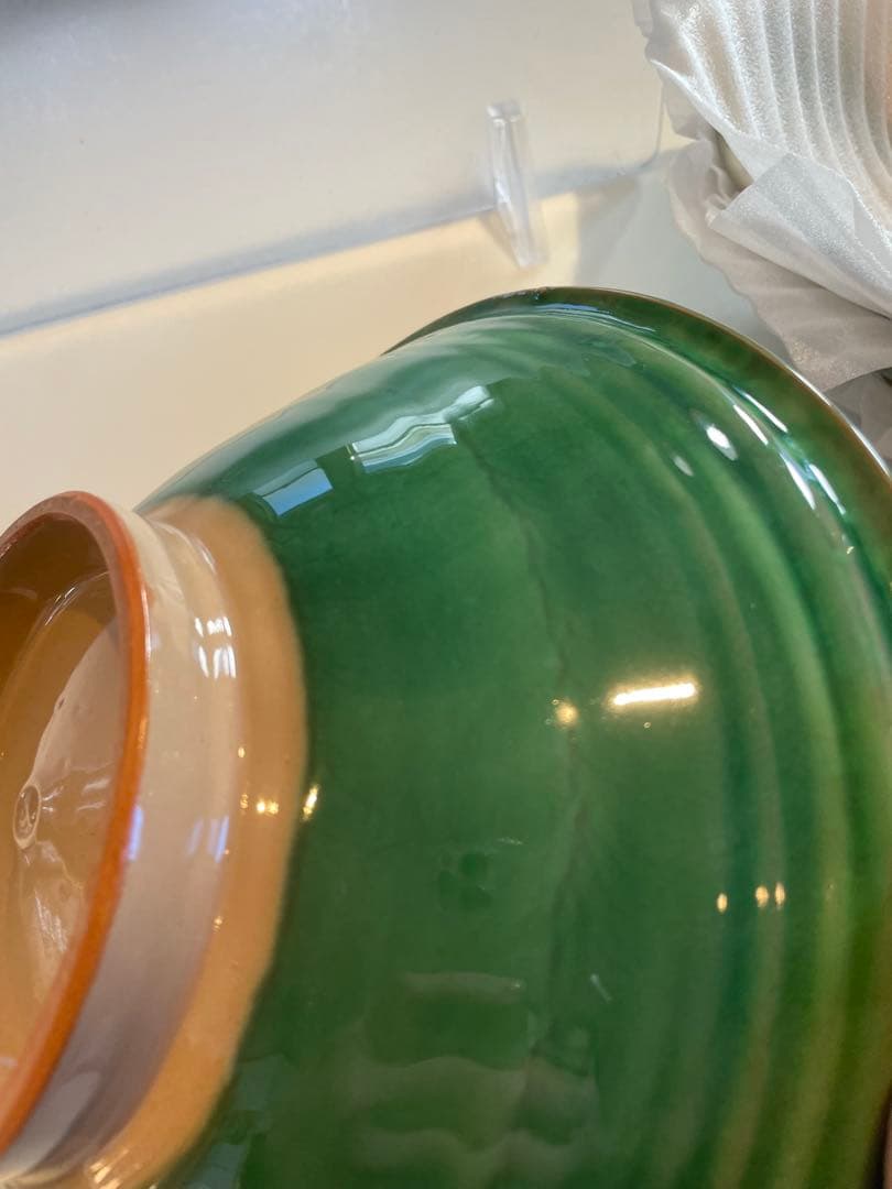 （まわです）陶葊　陶あん　大鉢　月下美人