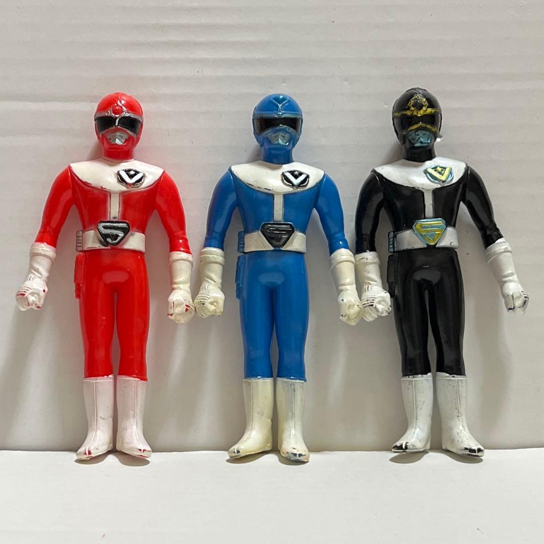 ☆ゴーグルファイブ ソフビ 5体セット☆
