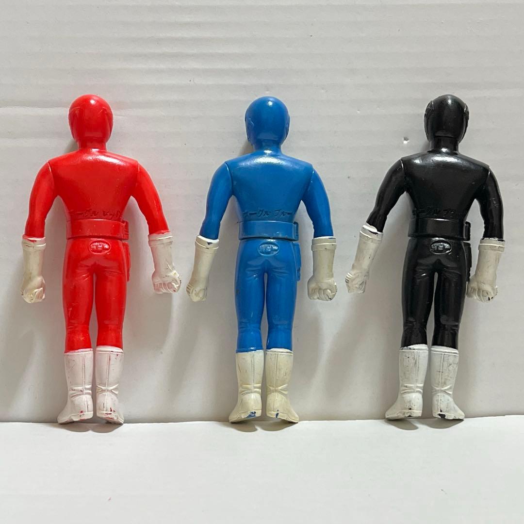 ☆ゴーグルファイブ ソフビ 5体セット☆