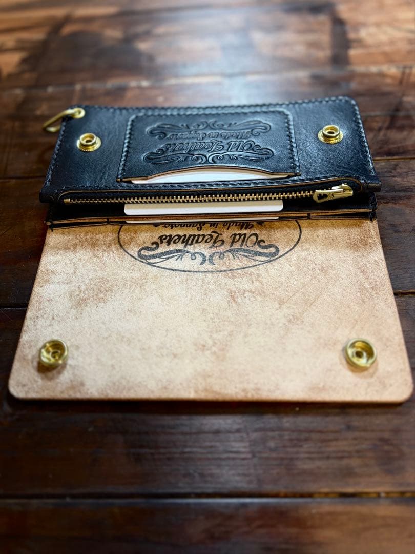 トラッカーウォレット TW-01 茶芯 ヌメ 手染め