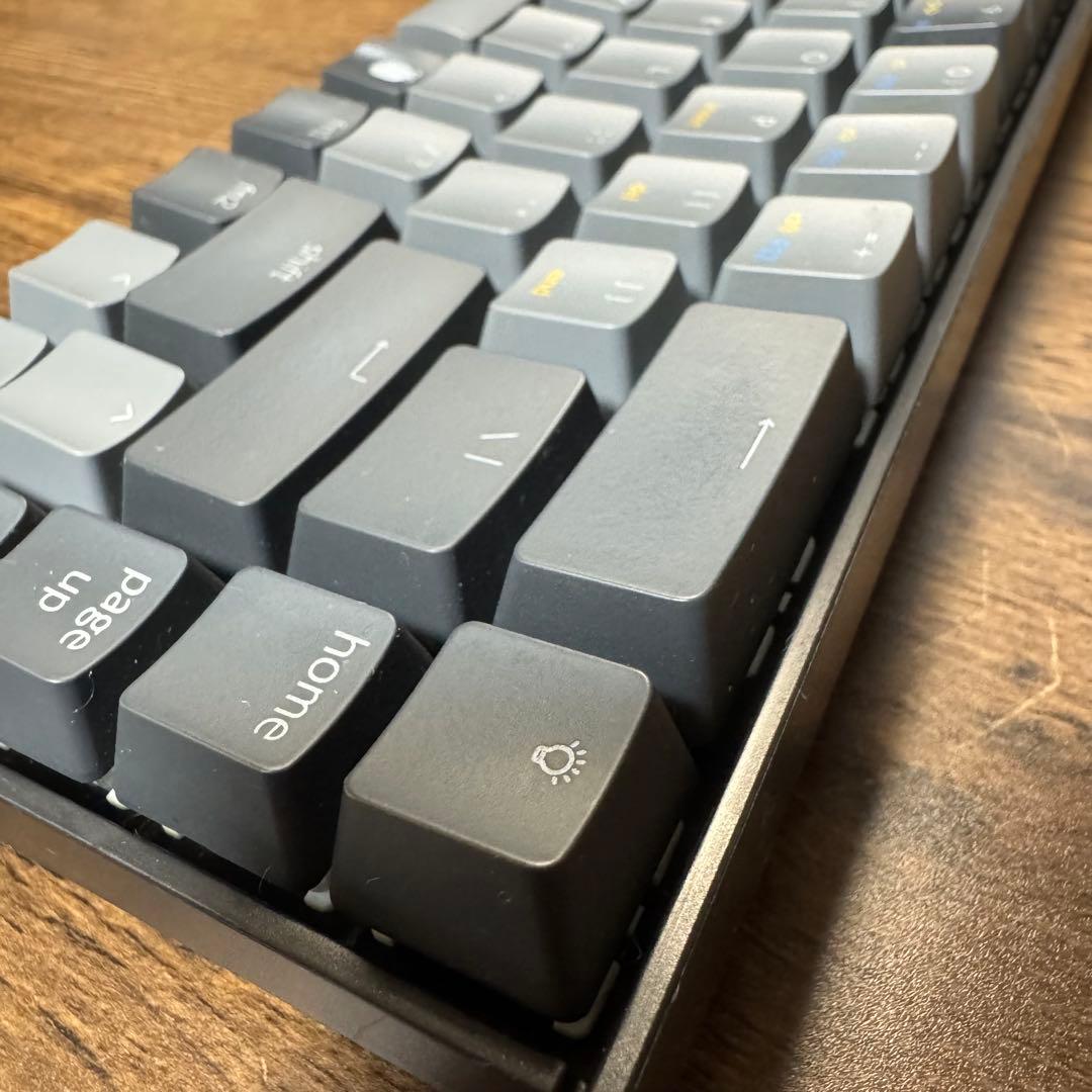 ワイヤレスキーボード Keychron K6 US配列 MacOS用 青軸