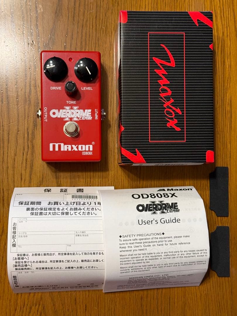 【新同】Maxon OD808X Overdrive Extreme