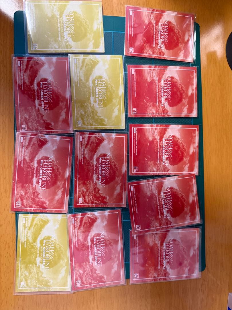 ミセスグリーンアップル　フォトカード　ノアの箱舟　大森