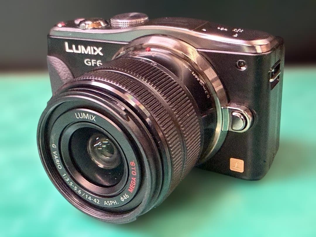 Lumix DMC-GF6 ブラック レンズキット H-FS1442A