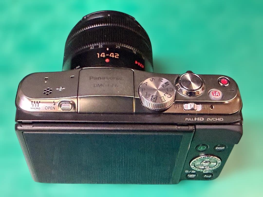 Lumix DMC-GF6 ブラック レンズキット H-FS1442A