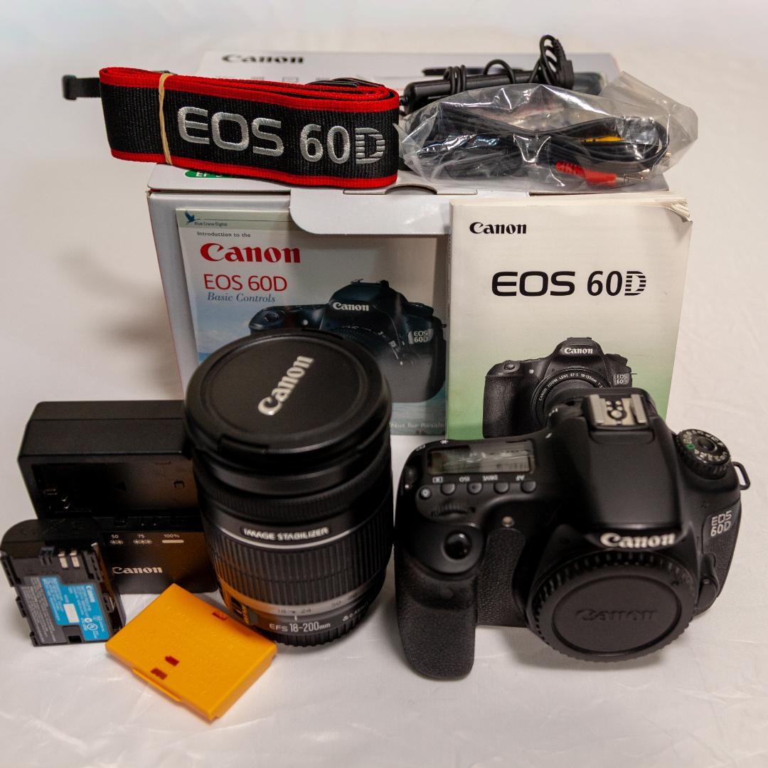 Canon EOS 60D 18-200 F3.5 デジタルカメラ セット