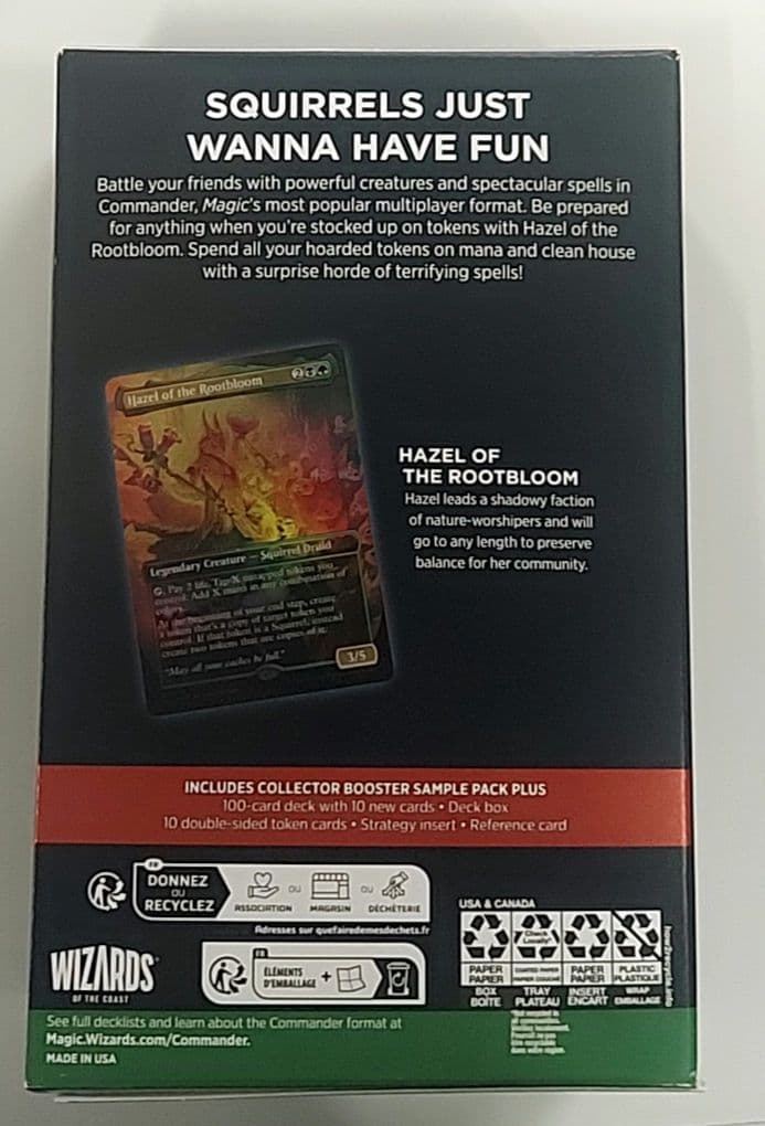 MTG BLB ブルームバロウ 統率者デッキ リスの悪ふざけ 英語 新品未開封