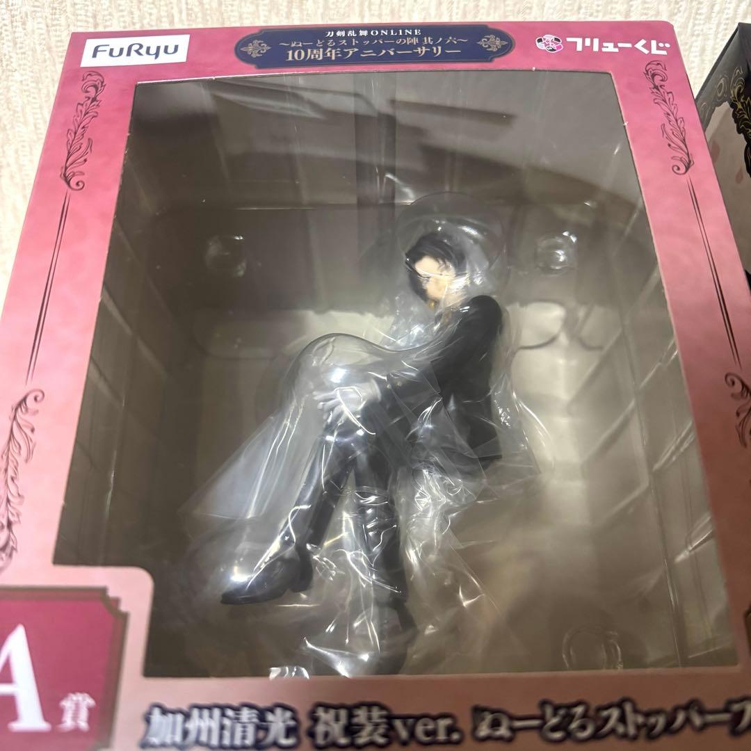 刀剣乱舞　加州清光 ぬーどるストッパーA賞 LG賞 セット
