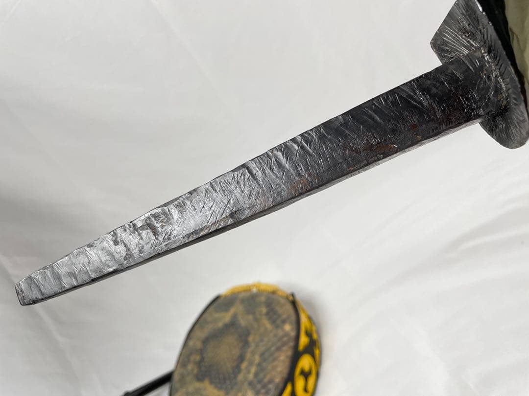 与那城型 沖縄三線 ビンテージゆし木/実入り チャー木チーガ 人工皮