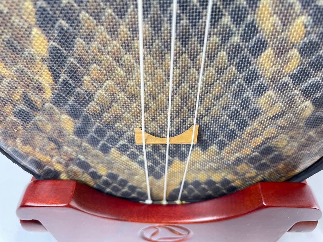 与那城型 沖縄三線 ビンテージゆし木/実入り チャー木チーガ 人工皮