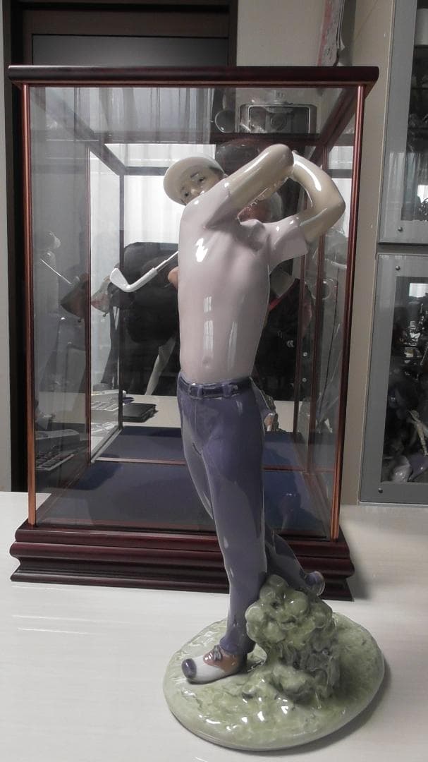 LLADRO　リヤドロ　【ゴルファー】　リアドロ　インテリア　陶器　Ｌ449