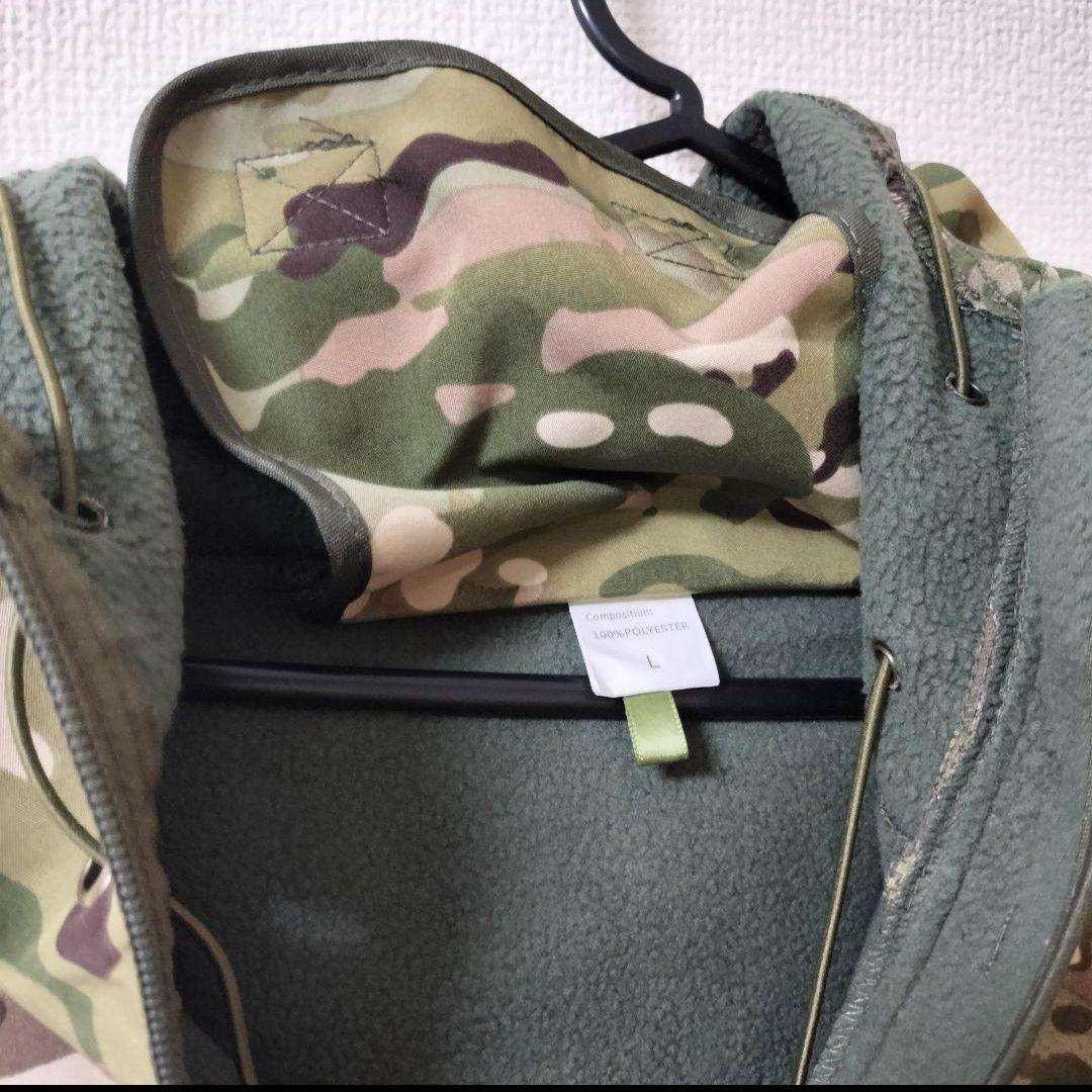 最終値下 マルチカム シャークスキン サーモフリース 高機能ジャケットL