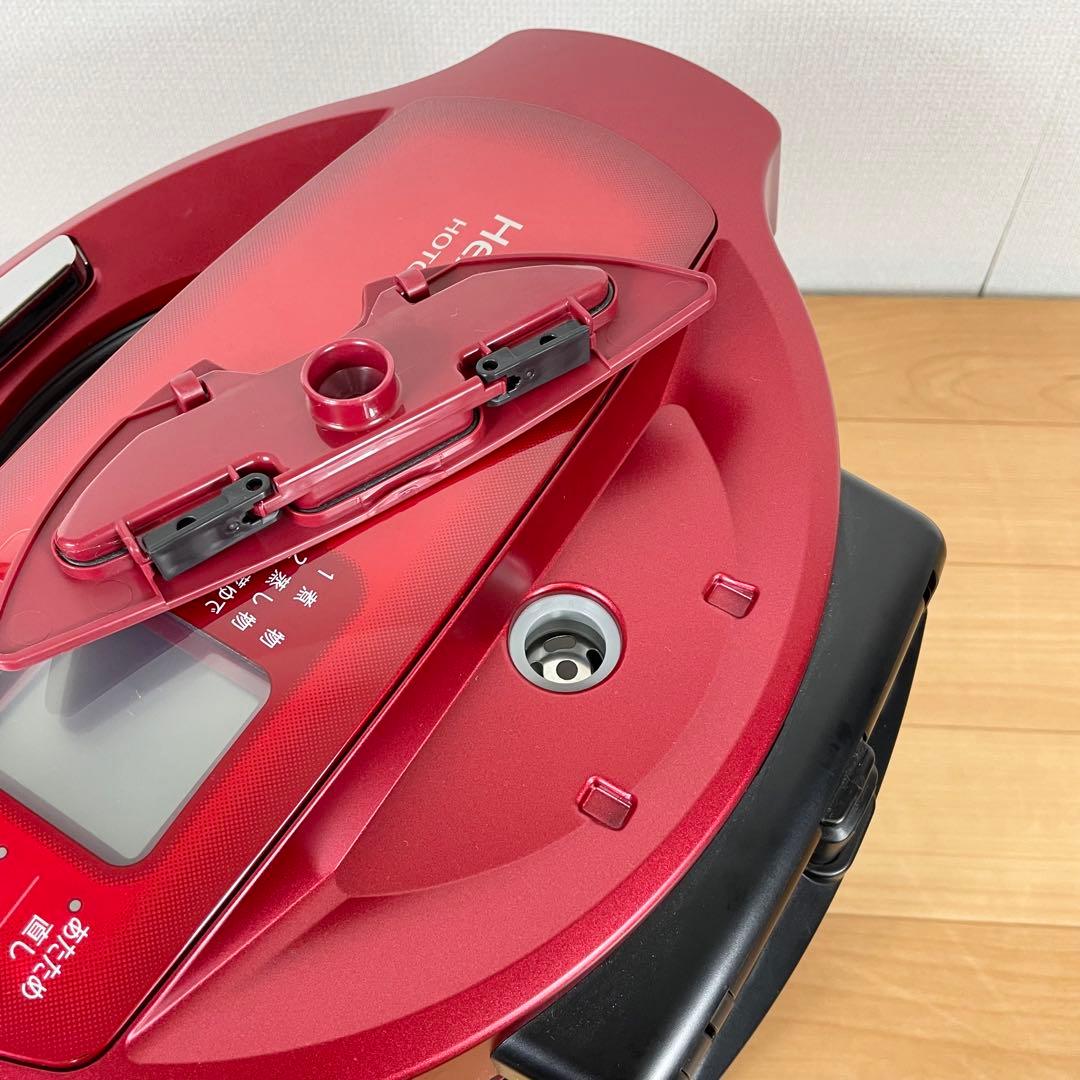 【美品】SHARP ヘルシオ ホットクック KN-HT99A-R 自動調理鍋