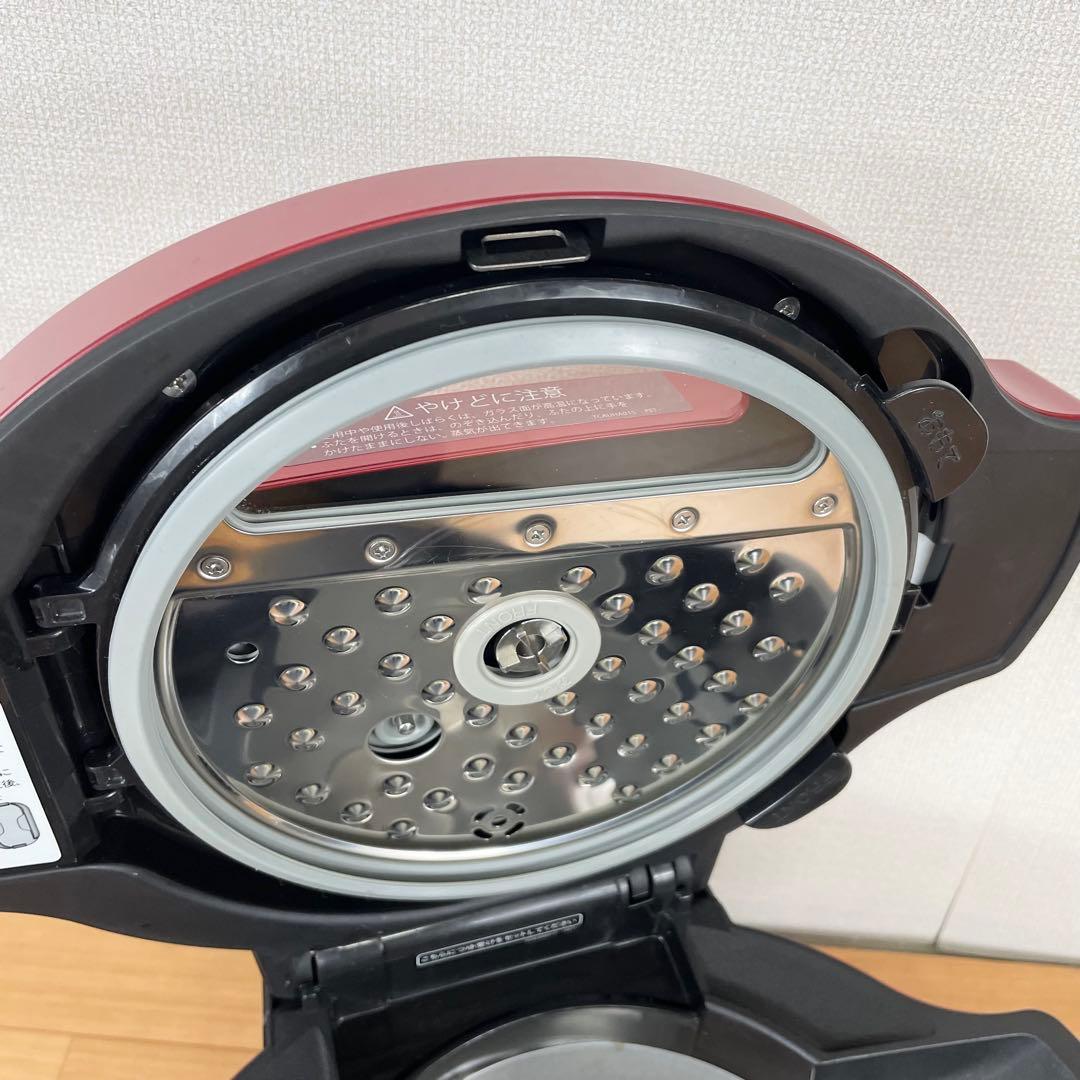 【美品】SHARP ヘルシオ ホットクック KN-HT99A-R 自動調理鍋