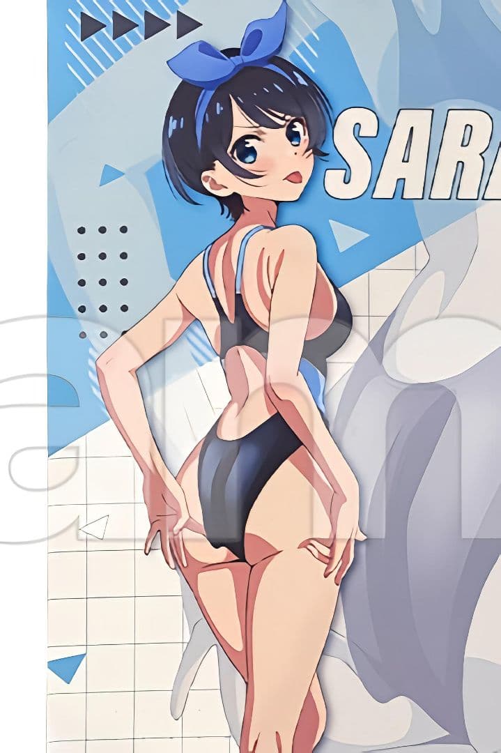 彼女、お借りします　更科瑠夏 B2タペストリー DMMスクラッチ A賞