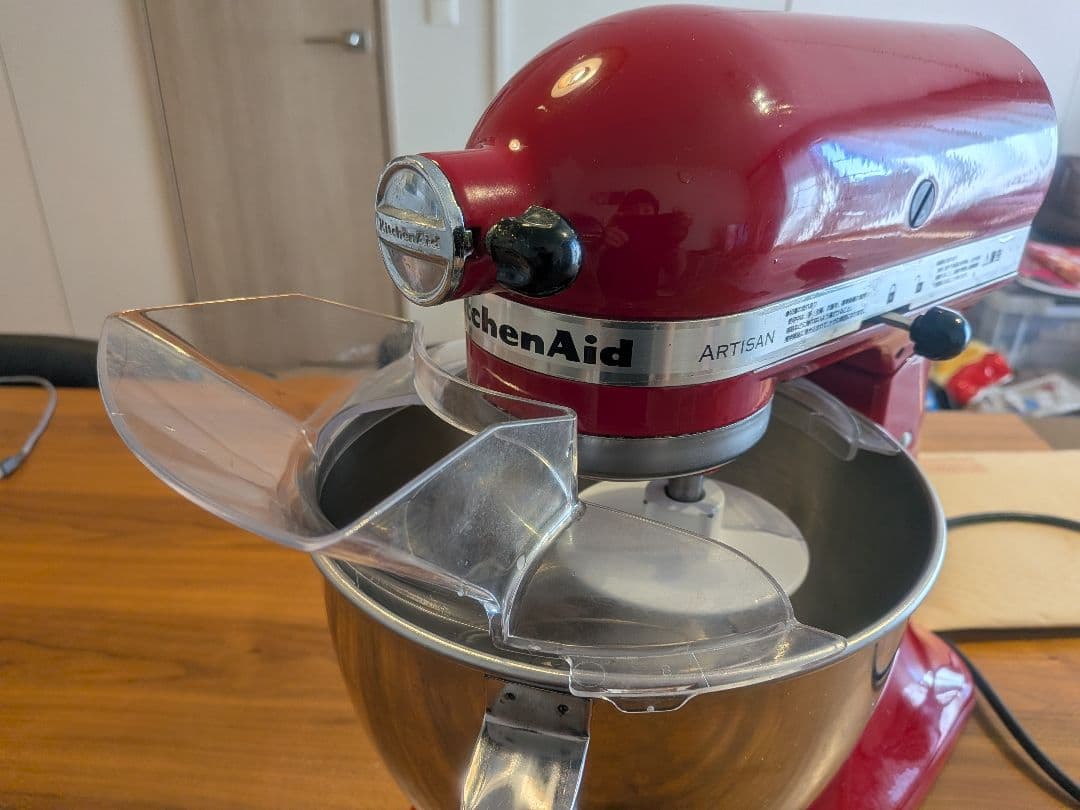 ★送料込みKitchenAidArtisanキッチンエイドスタンドミキサーレッド