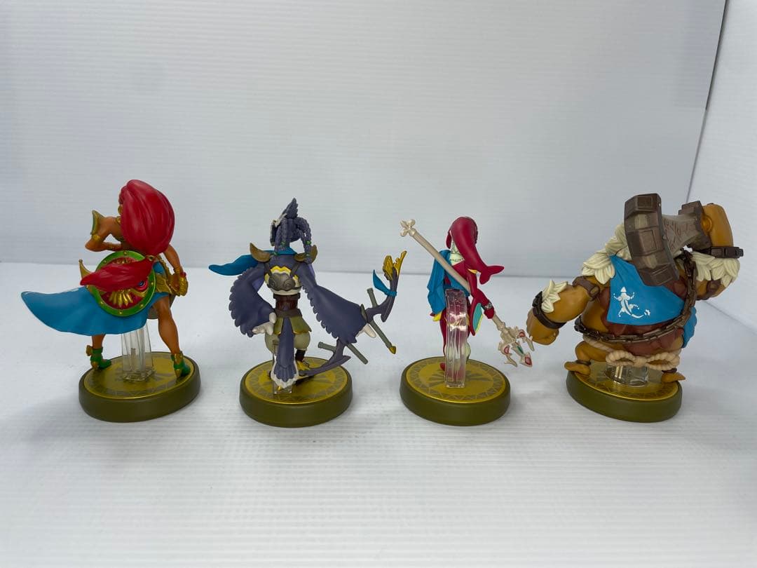 amiibo リーバル　ミファー　ダルケル　ウルボザ　ゼルダの伝説　四英傑
