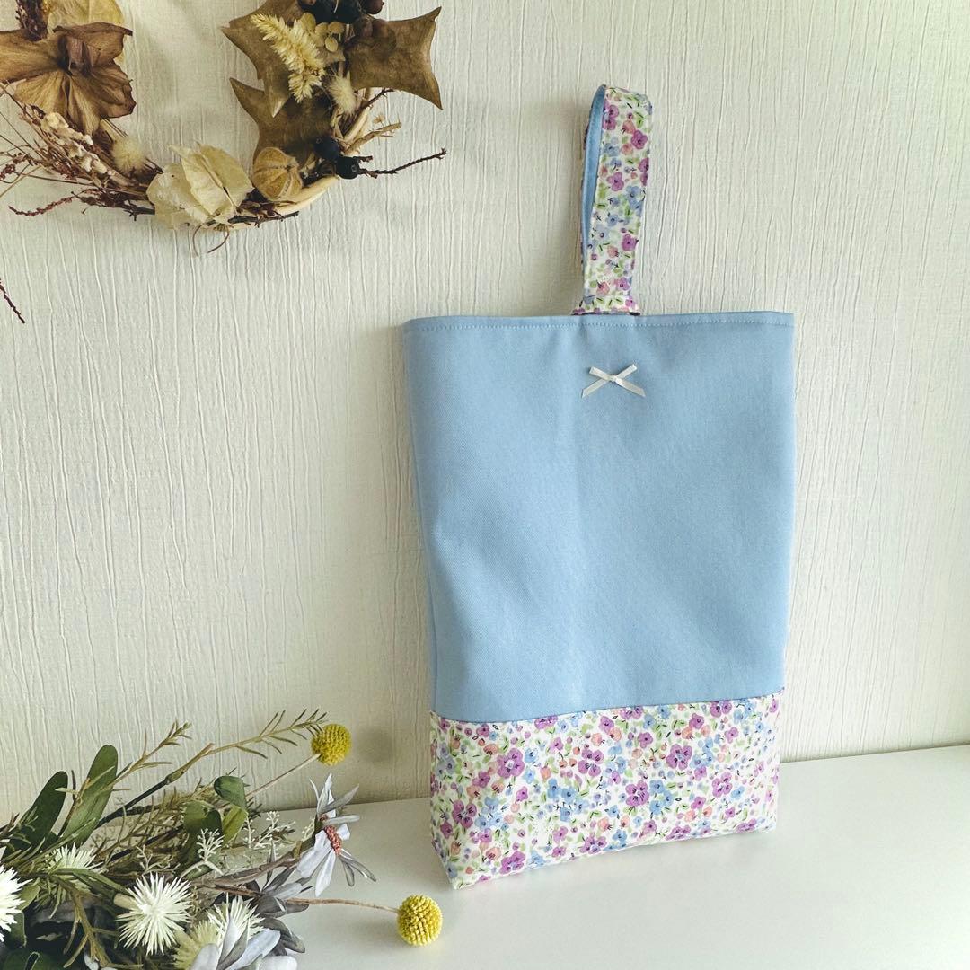ちぇぶこ。(プロフご一読ください☺︎)様 レッスンバッグ　上履き　ハンドメイド