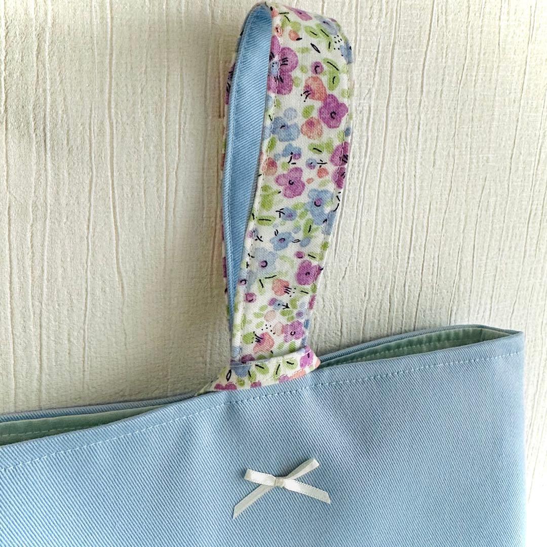 ちぇぶこ。(プロフご一読ください☺︎)様 レッスンバッグ　上履き　ハンドメイド