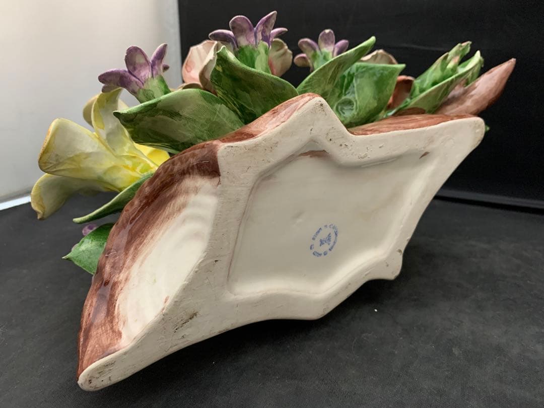 カポディモンテ イタリア　陶花 陶器