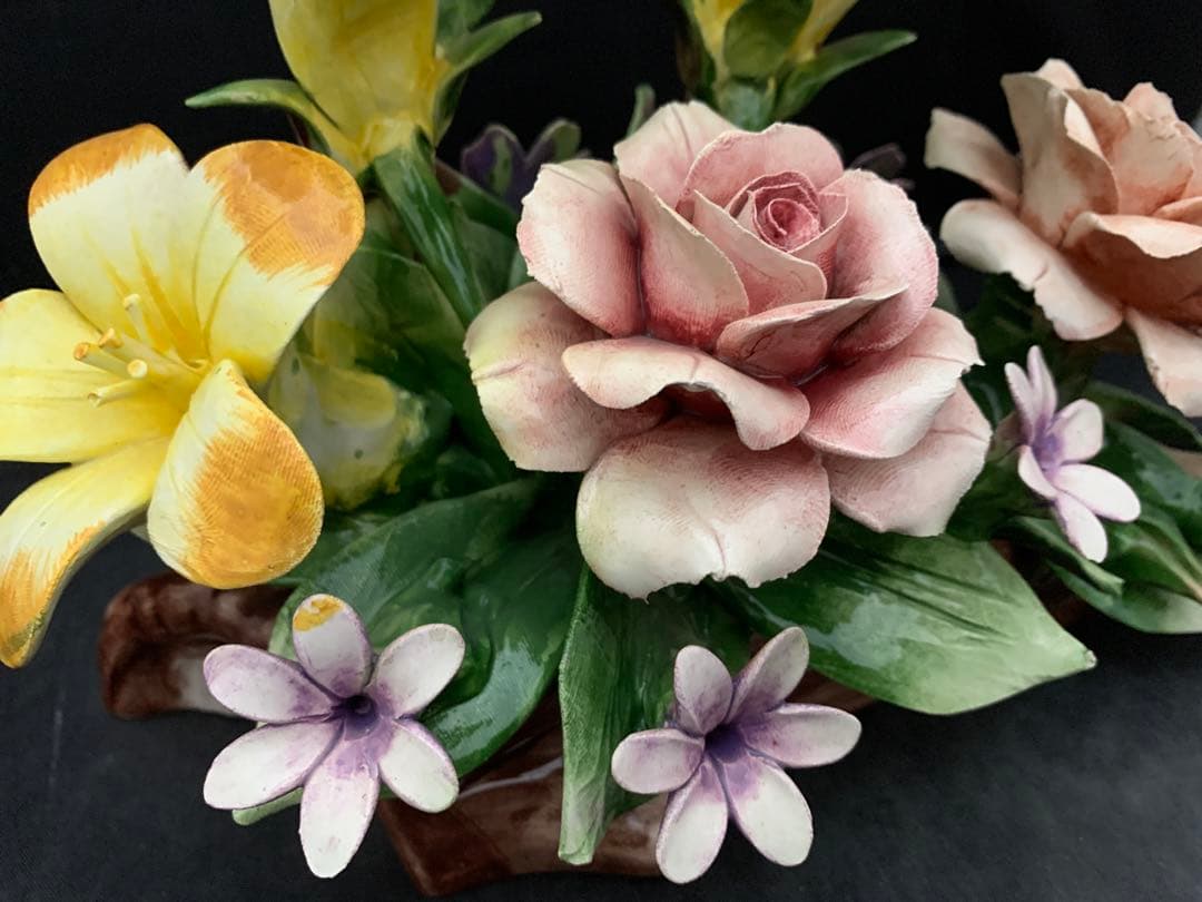 カポディモンテ イタリア　陶花 陶器